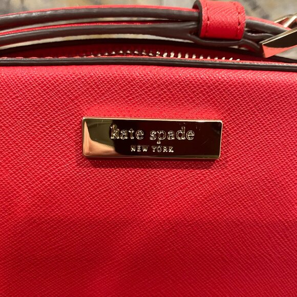 Kate Spade Red Cammie Newbury Lane Crossbody Bag - Picture 2 of 6